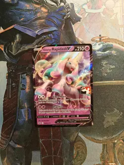 Pokemon Glararian Rapidash V Prize Pack Near Mint - Image 2