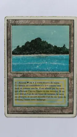 MTG TROPICAL ISLAND - ISOLA TROPICALE FWB French DUAL LAND #4 - Image 1