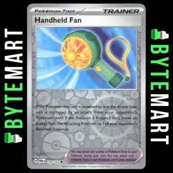 Handheld Fan - 150/167 - Reverse Holo - Twilight Masquerade - Pokemon - NM - Image 1