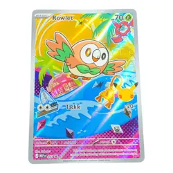 Pokemon Rowlet 043 Mega Evolution Promo English Near Mint - Image 1