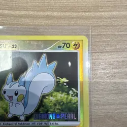 Pachirisu 35/130 Diamond & Pearl Holo Rare English 2007 70 HP Pokemon TCG - Image 3