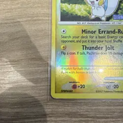 Pachirisu 35/130 Diamond & Pearl Holo Rare English 2007 70 HP Pokemon TCG - Image 5