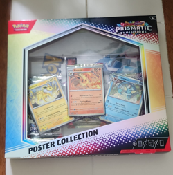 Pokemon TCG Prismatic Evolutions Poster Collection Box - Eevee Promos, Booster - Image 1
