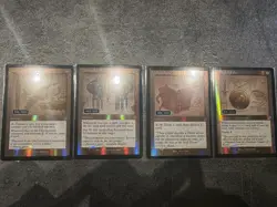 LOT 4 RAINBOW FOIL SERIALIZED MTG BROTHER WAR 443/500 136/500 388/500 319/500 - Image 1