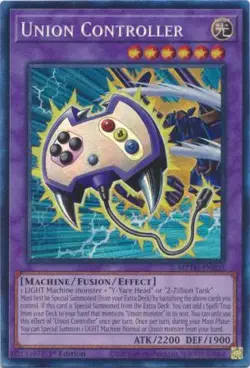 Yugioh! Union Controller - MZTM-EN022 - Collector's Rare - 1st Edition Near Mint - Image 1