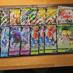 14 x Jumbo Pokemon Card Bundle V & VSTAR Zoroark Boltund Toxtricity Orbeetle - Image 1