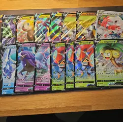 14 x Jumbo Pokemon Card Bundle V & VSTAR Zoroark Boltund Toxtricity Orbeetle - Image 2