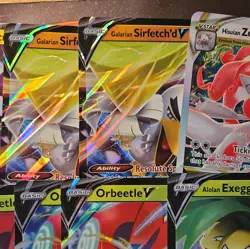 14 x Jumbo Pokemon Card Bundle V & VSTAR Zoroark Boltund Toxtricity Orbeetle - Image 5