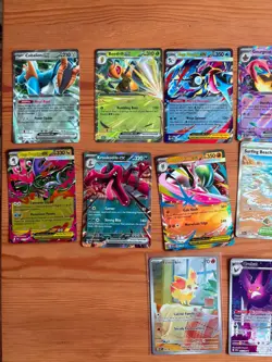 Pokemon Chaos Rising Bundle Hits Fresh Pack NM 13 EX's , 14 IR's & 1 Promo Card - Image 2