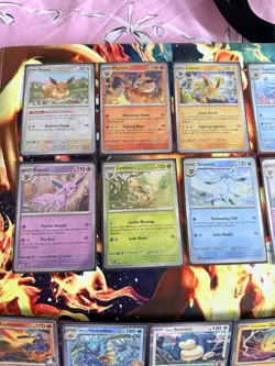Special Pokemon 14 Card Bundle Ft Eevee & The Evolutions & Some More Tr Cards - Image 2