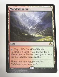 Wooded Foothills #236 - Rare - MTG Modern Horizons 3 (MH3) Regular - Image 1