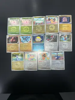 Pokemon TCG Ascended Heroes 14 Card Reverse Holo Pokeball Bundle NEAR MINT - Image 1