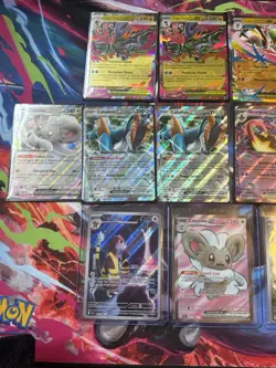 Pokemon TCG Card Bundle x 14 Chaos Rising Ex Full Art IR Pack Fresh Mint Rares - Image 3