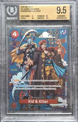 One Piece Kid & Killer SP - OP14 - BGS 9,5 - Image 1