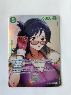 One Piece Tashigi OP14-029 SP OP16 Englisch Card The Time of Battle Special - Image 1