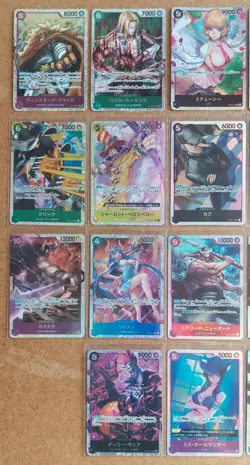 Lotto 22 carte TCG One Piece giapponesi - Super Rare SR - JAP - Near Mint - Image 2