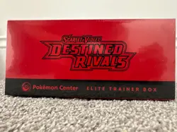 Pokemon Destined Rivals Elite Trainer Box ETB Pokemon Center Sealed - Image 3