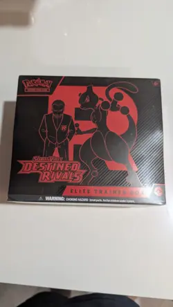 Pokemon Destined Rivals Elite Trainer Box ETB Sealed - Image 1