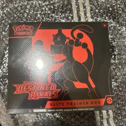 Pokemon Destined Rivals Elite Trainer Box Brand New SEALED ETB - Image 1