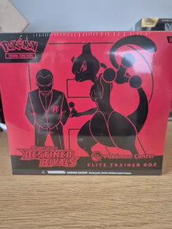 Destined Rivals Pokemon Center Elite Trainer Box ETB New & Sealed - Slight tear - Image 1