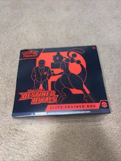 Pokemon Destined Rivals Elite Trainer Box ETB New Sealed - Image 1