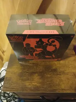 Pokemon Destined Rivals Elite Trainer Box ETB factory Sealed - Image 1