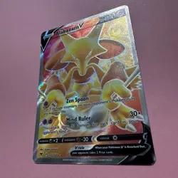Alakazam V 172/185 NM Ultra Rare Vivid Voltage Full Art Holo Pokemon Card TCG - Image 5