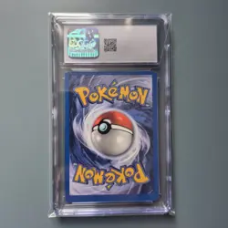 CGC 8 Mint Rhydon Base Set 1st Edition Off Center Error Pokemon Card - Image 2