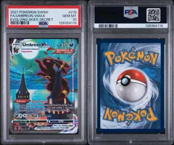 Umbreon Vmax 215/203 Alt. Art Secret Rare Pokemon SWSH07: Evolving Skies PSA 10 - Image 3