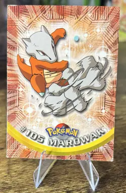 Pokemon #105 Marowak Card 2000 Topps Series 2 - Image 1