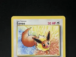 Eevee Pokemom Card JR East Stamp Rally 2000 Non-Holo Black Star Promo - Image 5
