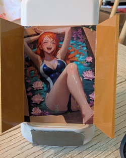 Nami One Piece EP-12 Waifu in Box Goddess Story No Doubt Getting Wet Card Waifu - Image 1