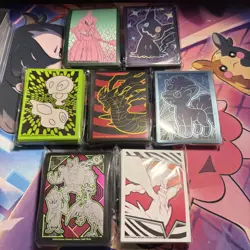 Pokemon TCG ETB Card Sleeves - Lot of 6 Sealed - Image 1