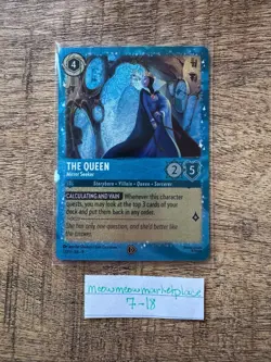 The Queen - Mirror Seeker 12 Disney Lorcana Promo Cards Holo - Image 1