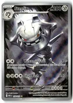 Steelix Holo Illustration Rare ME01: Mega Evolution 150/132 NM - Image 1