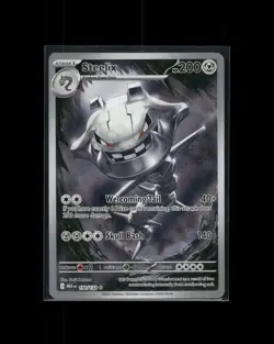 Steelix Holo Illustration Rare ME01: Mega Evolution 150/132 NM - Image 1