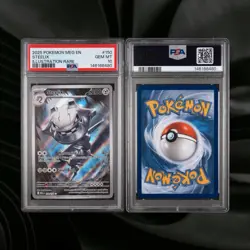 Pokemon TCG Steelix 150/132 ME01 Mega Evolution Illus Rare Holo English PSA 10 - Image 4
