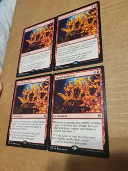 MTG Magic 4x Shared Animosity Explorers of Ixalan LP *SeePics* - Image 2