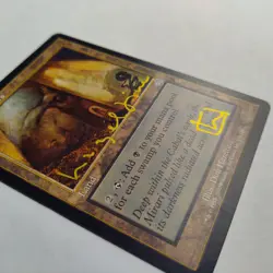 MTG Cabal Coffers Torment - Signed by Artist Don Hazeltine (Gold) - Image 2