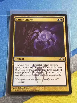 Magic the Gathering MTG Gatecrash DIMIR CHARM Foil - Image 1