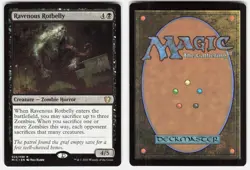 Ravenous Rotbelly 22 Commander: Innistrad: Midnight Hunt Magic: The Gathering LP - Image 1