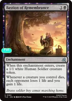Bastion of Remembrance - Foil - TLE - 160 NM/LP - Image 1