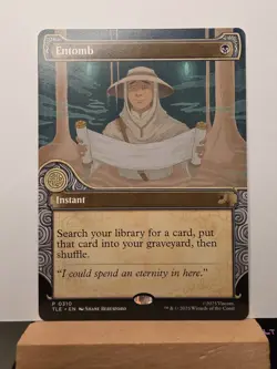Entomb Showcase MTG Avatar: The Last Airbender TLE Unplayed Magic Gathering - Image 1