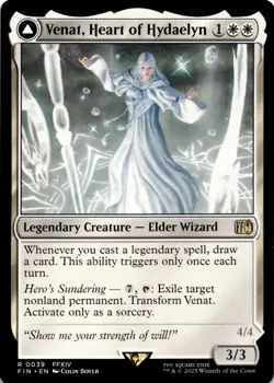MTG Venat, Heart of Hydaelyn NON-FOIL NM 39 FINAL FANTASY Magic the Gathering - Image 1