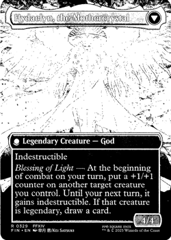 MTG Venat, Heart of Hydaelyn (Borderless) NON-FOIL NM 329 FINAL FANTASY Magic th - Image 2