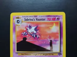 Pokemon - Sabrina's Haunter 55/132 Uncommon Gym Challenge - Image 2
