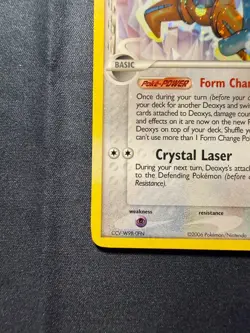Deoxys - 2/17 POP Series 4 Delta Species Holo Pokemon 2006 Excellent (Ding) - Image 4