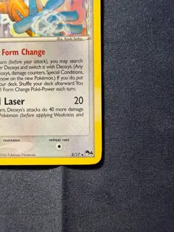 Deoxys - 2/17 POP Series 4 Delta Species Holo Pokemon 2006 Excellent (Ding) - Image 5