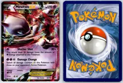 Mewtwo EX 62/162 BREAKTHROUGH EX Rare HOLO MODERATELY PLAYED - Image 3