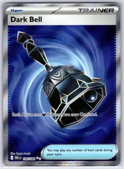 Dark Bell 106/084 PITCH BLACK Ultra Rare HOLO NEAR MINT - Image 1